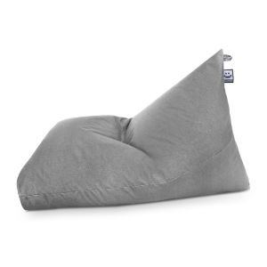 Puff pirámide naylim mate para exterior gris claro xl