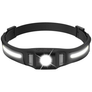 Linterna LED 650lm roja sensor 10 modos 270° USB-C IPX4 recargable