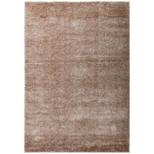 Alfombra de pelo alto sofi - 300 x 200 cm marrón
