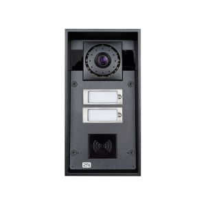 Altavoz con cámara hd para videoportero ip force de 2 botones - 9151102chr