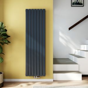 Emke radiador agua caliente acero plano doble capa antracita 180x54 cm