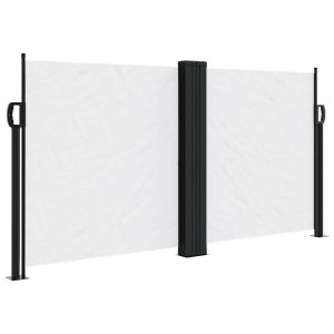 vidaXL toldo lateral retráctil blanco 120x600 cm