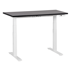 Escritorio de altura regulable eléctrico destines 120 cm 72 cm negro/blanco