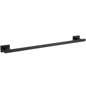 Rea percha de baño 201 oste black, 56,5x6,5x3,5 cm