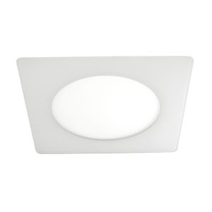 Downlight LED extraplano cuadrado 20w neutra 4000k blanco wonderlamp ø250mm