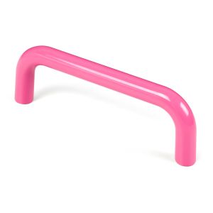 Tirador abs 96mm magenta brillo, lote de 50