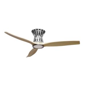 Ventilador de techo LED "baltir" regulable con control remoto (18w 3cct 225