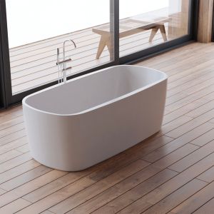 Bañera exenta   dune 170 blanche  170 x80 x58   cm, spalina
