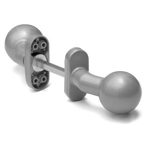 Juego pomo macizo acodado recuperable bola 5501 plata