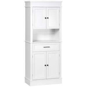 Aparador tablero de partículas blanco 74x39.5x183 cm
