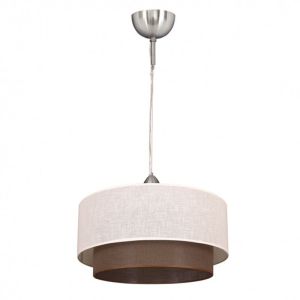 Fab 2.810/35-beis/marr | coLGante doble 1l. Beis/marron cilind regx35x35