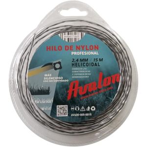 Hilo helicoidal nylon 24mm x 15m