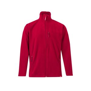 Chaqueta polar m rojo