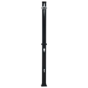 vidaXL ducha solar negro 220 cm 20 l