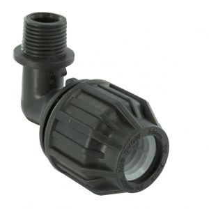 Conector pe codo (3/4) - macho (3/4)