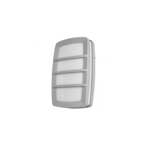 Lámpara de jardín fab - gris - aluminio/policarbonato - 44 ip - 220-240 v
