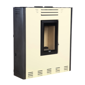 Estufa de pellets pasillo s-plus 11,8 kw con Wi-Fi - beige