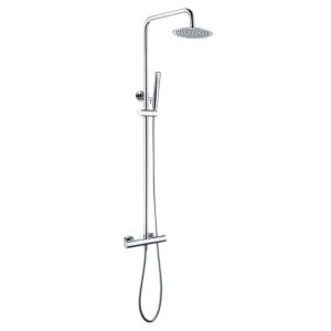 Conjunto ducha termostático nápoles cromo-imex