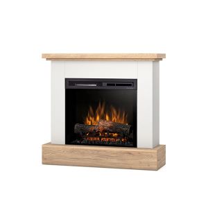 Yukon - chimenea eléctrica independiente con calefacción por suelo  23'