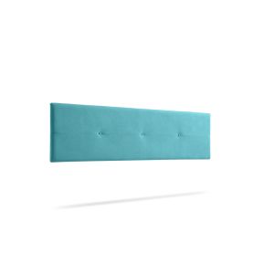 Cabecero tapizado napoli acualine 210x50x5 cm - moonia