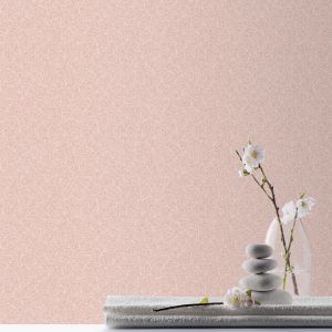 Papel pintado texturizado tnt hoja de plantilla rosa