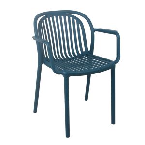 Oviala - sillón de terraza azul pato
