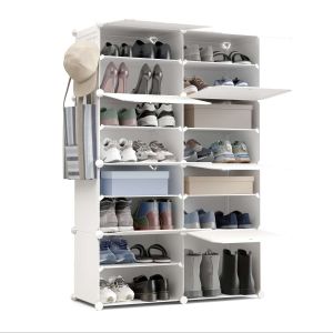 Newlux zapateros cube c8 8 compartimentos, 32 pares (83x32x125cm)