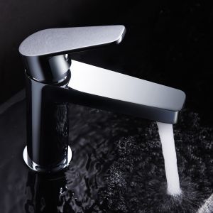 Imex - grifo monomando lavabo caño bajo cromado serie teide