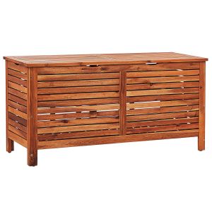 Arcón riviera 130 cm 48 cm madera de acacia marrón
