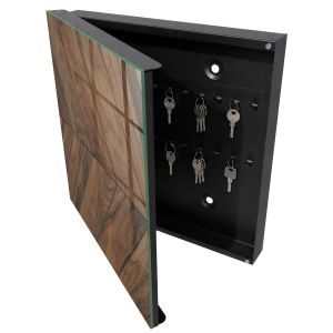Armario para llaves decorativo 30x30x5, apertura izquierda tulup