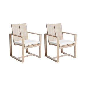 Silla de comedor blanco crema azzanello