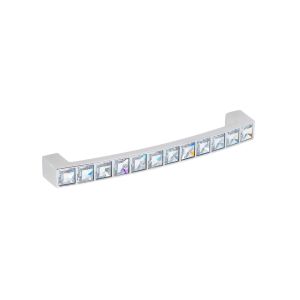 Tirador para mueble en zamac 550 y cristal dist entre ejes 128 mm lote 6