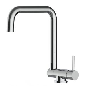 Grifo cocina abatible 4,5cm monomando cromado caño N giratorio