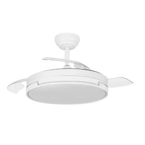 Ventilador de techo dc "papiro" regulable con mando a distancia (59w 3cct 6