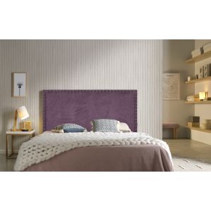 Cabecero lirio tela violeta 220
