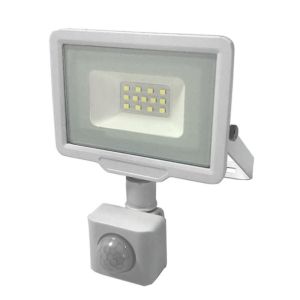 Proyector LED blanco 10w ip65 con sensor de movimiento - blanco f