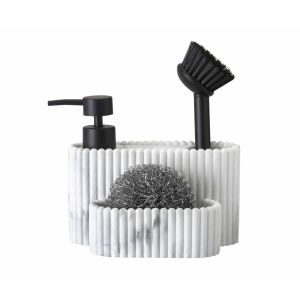 Dispensador/estropajo poli mármol