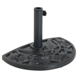 Base de sombrilla 50x32x32 cm hdpe y cemento Outsunny