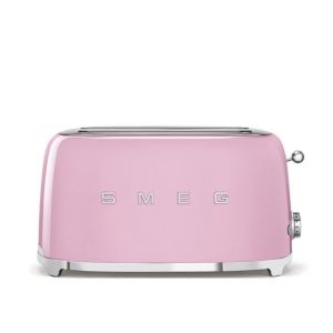 Tostadora 4 ranuras smeg tsf02pkeu rosa - smeg - 2 espacios - 1500 vatios -