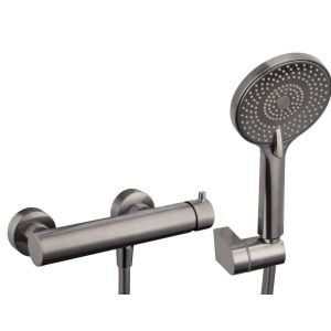Grupo ducha con kit universal nickel - gme