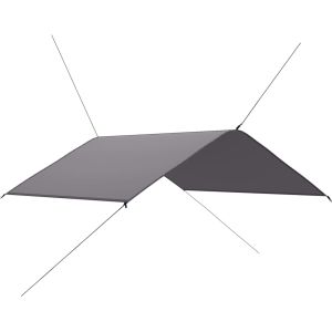 Toldo para exteriores 4x4 m gris 02_0007726