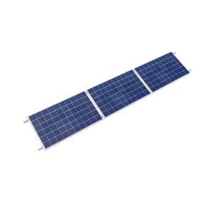 3 estructuras panel solar coplanar horizontal 30/35mm