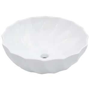 Lavabo 46x17 cm cerámica blanco es4182