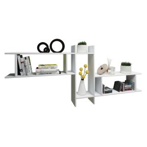 Vcm - estante de pared tablero de pared estante colgante sirolaxl