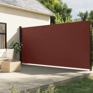 Pantalla de jardín, toldo lateral retráctil marrón 200x600 cm ety5176151