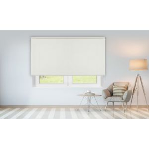 Estor enrollable traslúcido chela blanco 220x250