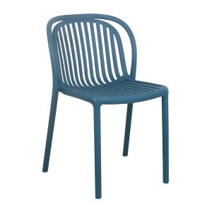 Oviala - silla de terraza azul pato