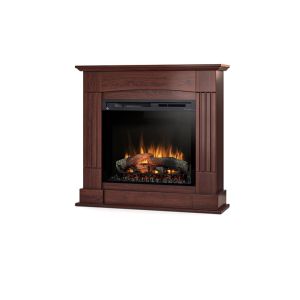 Cavo - chimenea de suelo eléctrica independiente con LED - roble 28"