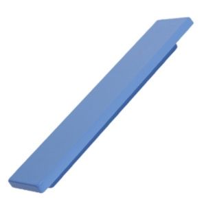 Tirador 128mm pintado azul, lote de 24