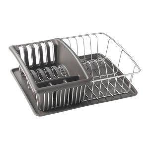Metaltex escurridor de platos aquatex plus gris